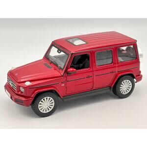Maisto 1:25 2019 Mercedes Benz G-Class G Wagon Red Diecast SUV Opening Doors